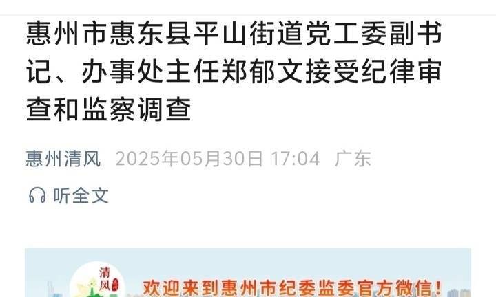 惠环街道最新人事任命